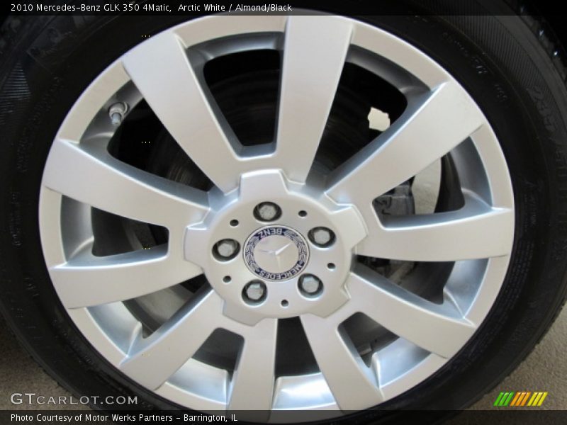 Arctic White / Almond/Black 2010 Mercedes-Benz GLK 350 4Matic