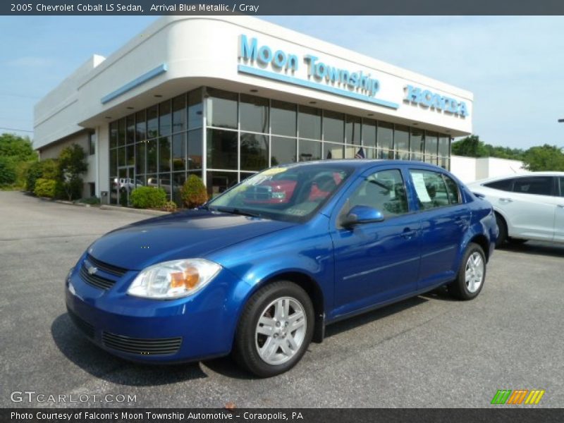Arrival Blue Metallic / Gray 2005 Chevrolet Cobalt LS Sedan