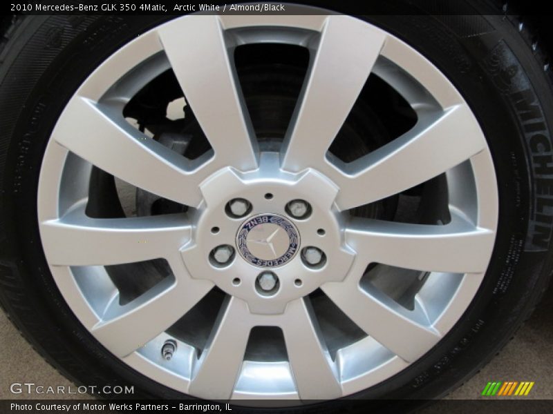 Arctic White / Almond/Black 2010 Mercedes-Benz GLK 350 4Matic