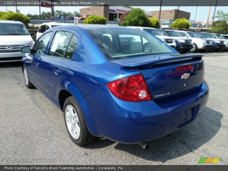 Arrival Blue Metallic / Gray 2005 Chevrolet Cobalt LS Sedan