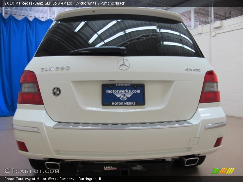 Arctic White / Almond/Black 2010 Mercedes-Benz GLK 350 4Matic