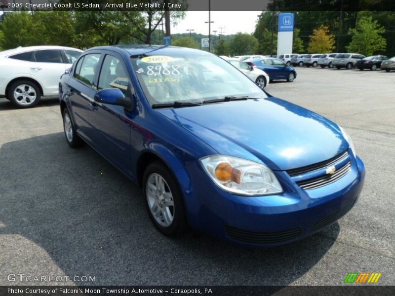 Arrival Blue Metallic / Gray 2005 Chevrolet Cobalt LS Sedan
