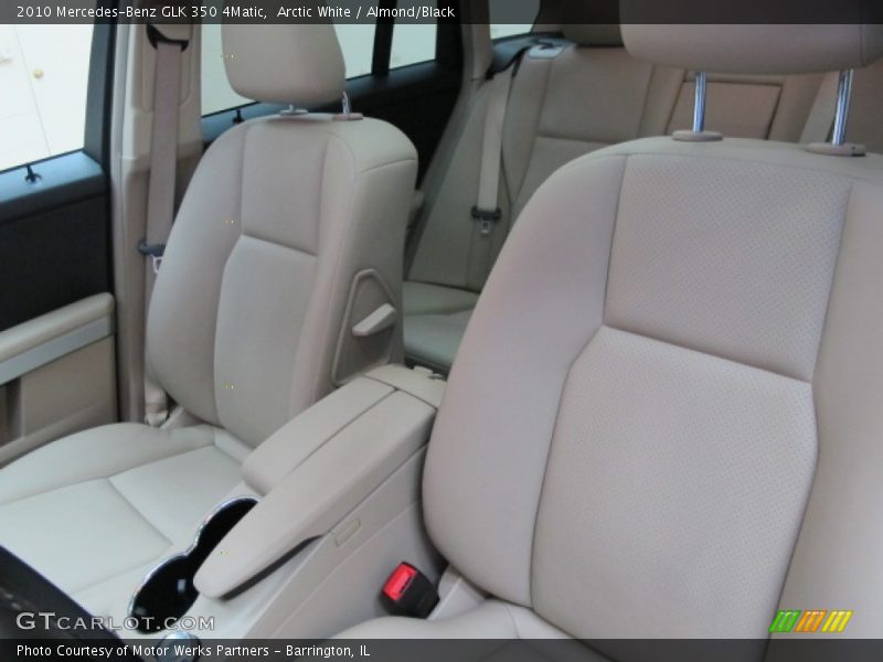 Arctic White / Almond/Black 2010 Mercedes-Benz GLK 350 4Matic
