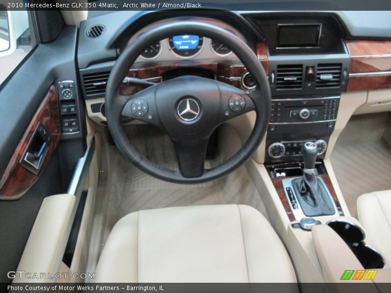 Arctic White / Almond/Black 2010 Mercedes-Benz GLK 350 4Matic