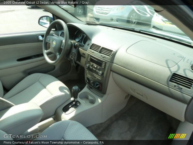 Arrival Blue Metallic / Gray 2005 Chevrolet Cobalt LS Sedan