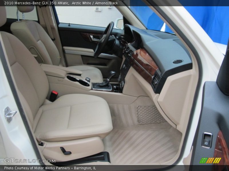 Arctic White / Almond/Black 2010 Mercedes-Benz GLK 350 4Matic