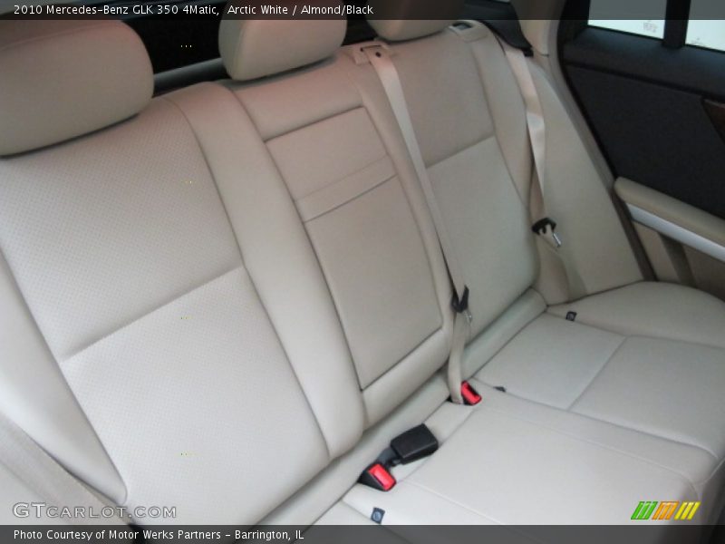 Arctic White / Almond/Black 2010 Mercedes-Benz GLK 350 4Matic