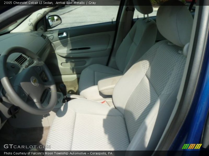 Arrival Blue Metallic / Gray 2005 Chevrolet Cobalt LS Sedan