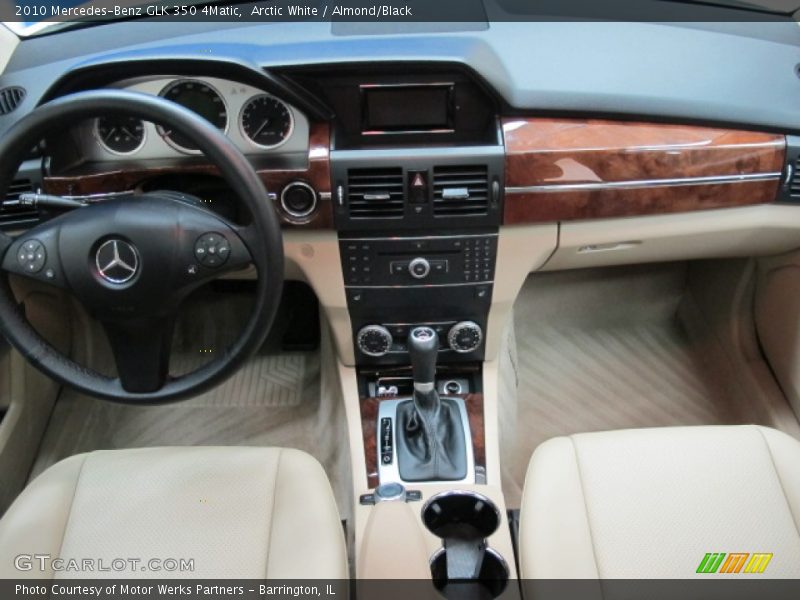 Arctic White / Almond/Black 2010 Mercedes-Benz GLK 350 4Matic