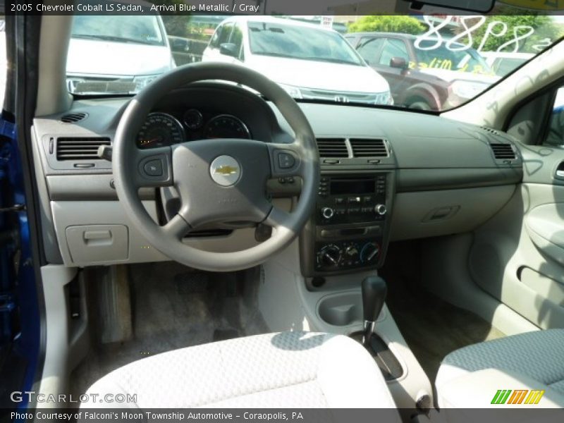 Arrival Blue Metallic / Gray 2005 Chevrolet Cobalt LS Sedan