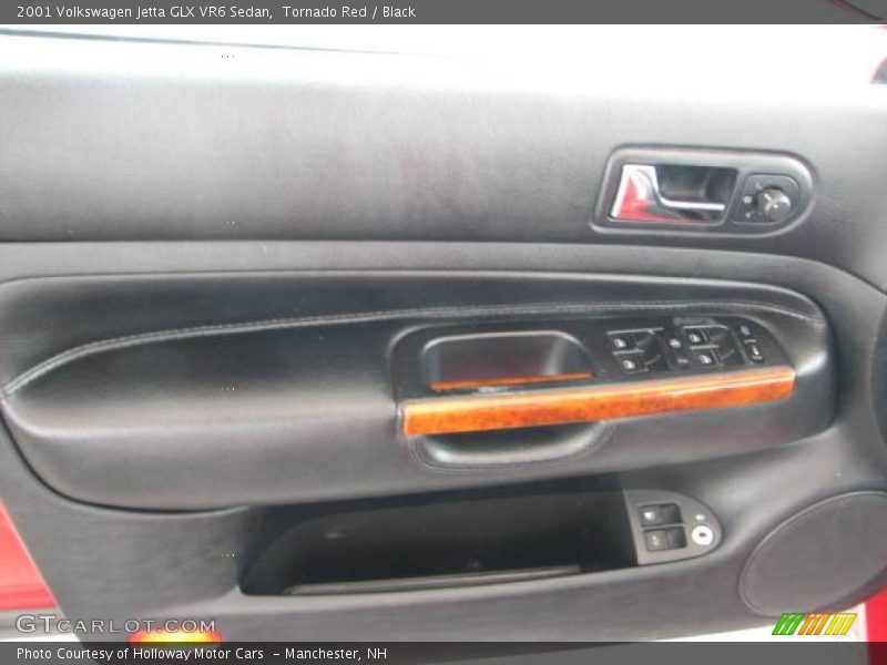 Tornado Red / Black 2001 Volkswagen Jetta GLX VR6 Sedan
