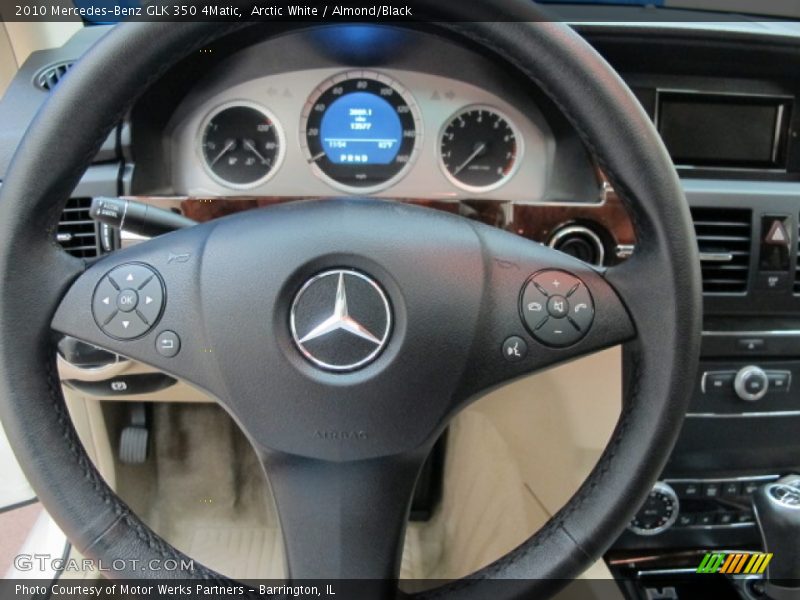 Arctic White / Almond/Black 2010 Mercedes-Benz GLK 350 4Matic