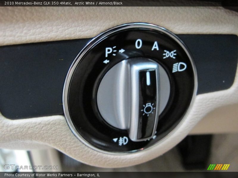 Arctic White / Almond/Black 2010 Mercedes-Benz GLK 350 4Matic