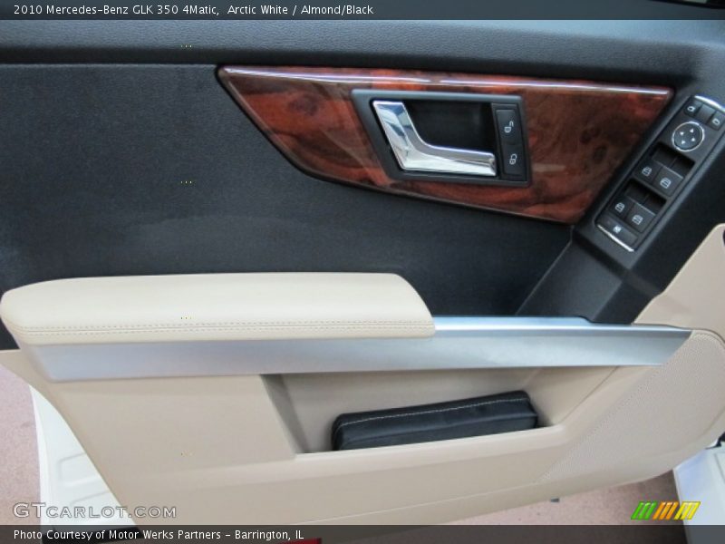 Arctic White / Almond/Black 2010 Mercedes-Benz GLK 350 4Matic
