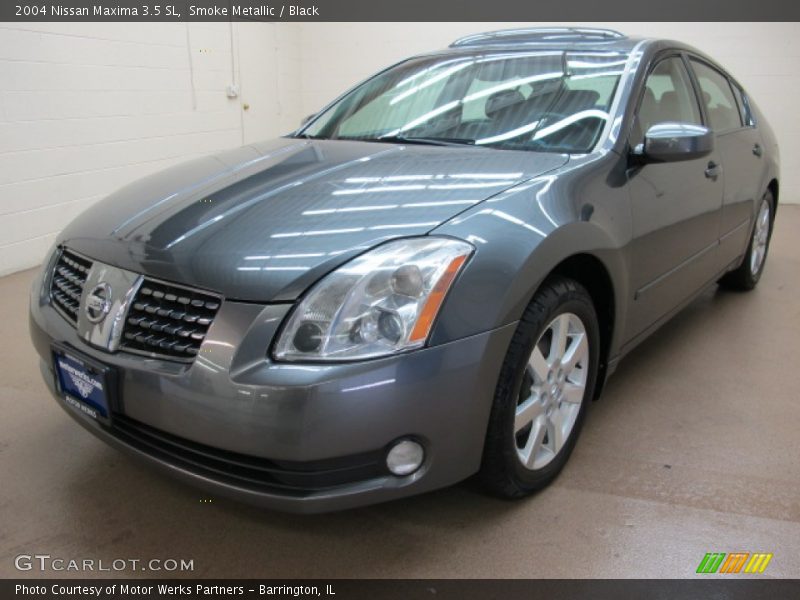 Smoke Metallic / Black 2004 Nissan Maxima 3.5 SL