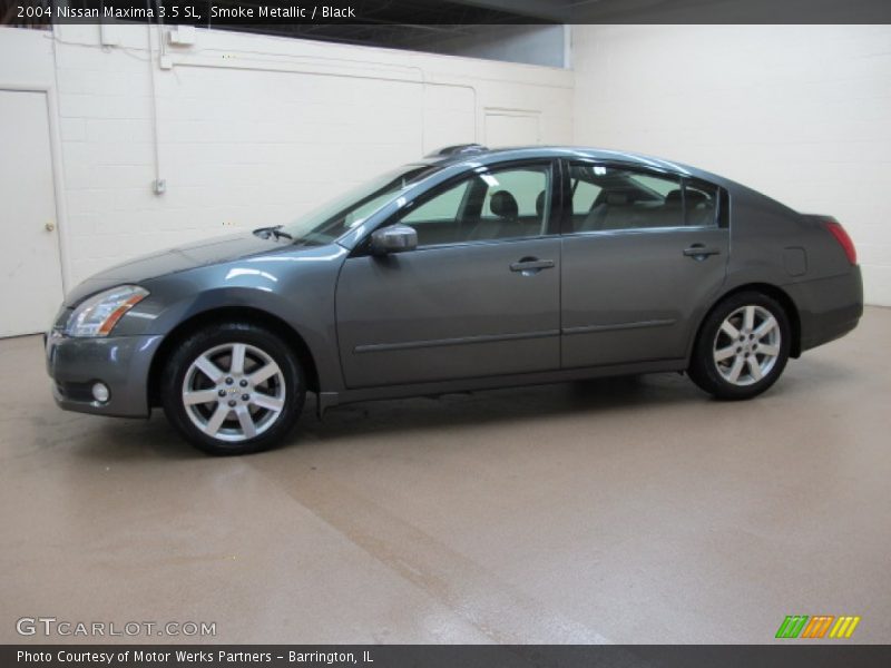 Smoke Metallic / Black 2004 Nissan Maxima 3.5 SL