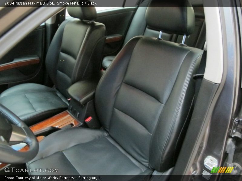 Smoke Metallic / Black 2004 Nissan Maxima 3.5 SL