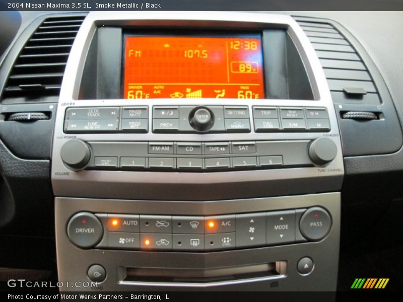 Controls of 2004 Maxima 3.5 SL