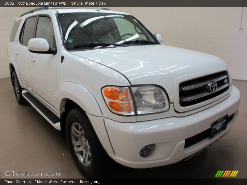 Natural White / Oak 2003 Toyota Sequoia Limited 4WD