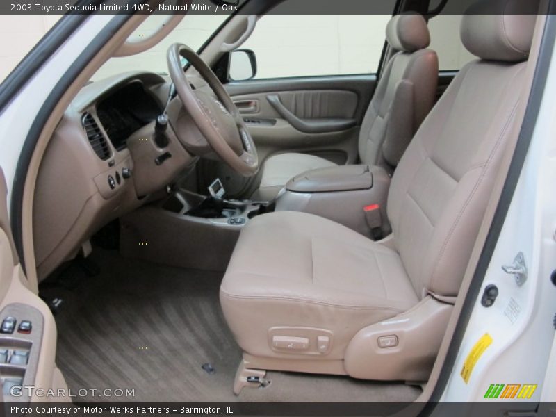 Natural White / Oak 2003 Toyota Sequoia Limited 4WD