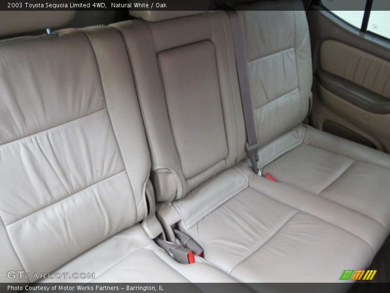 Natural White / Oak 2003 Toyota Sequoia Limited 4WD