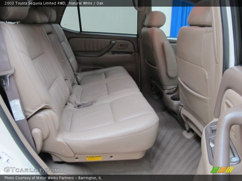 Natural White / Oak 2003 Toyota Sequoia Limited 4WD