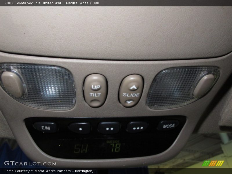Natural White / Oak 2003 Toyota Sequoia Limited 4WD