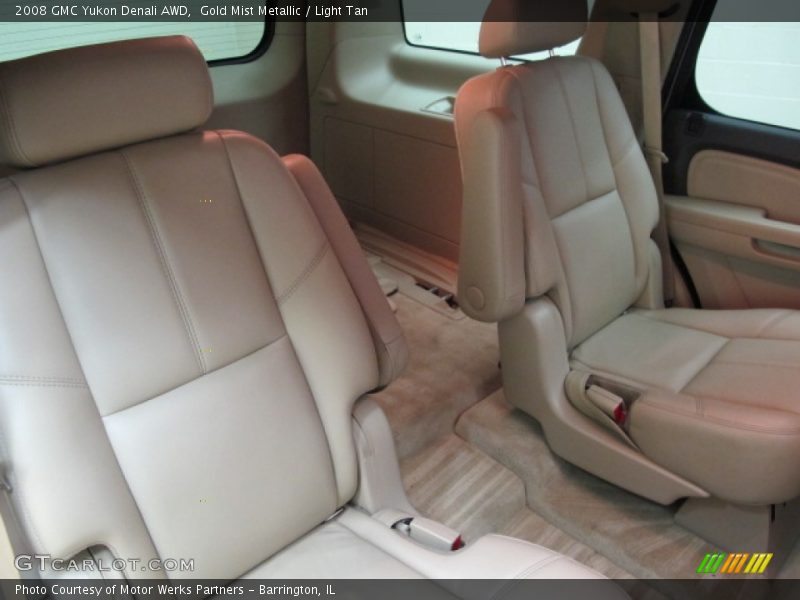 Gold Mist Metallic / Light Tan 2008 GMC Yukon Denali AWD