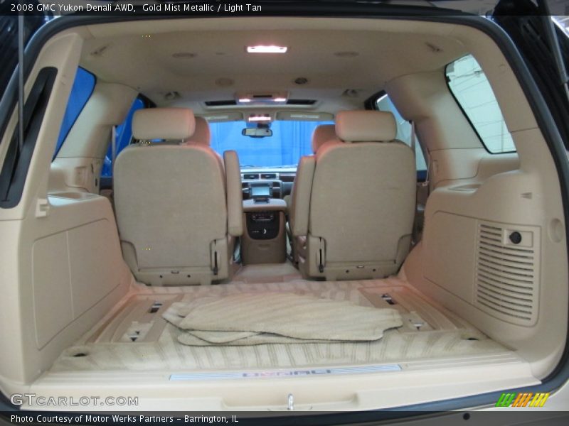 Gold Mist Metallic / Light Tan 2008 GMC Yukon Denali AWD