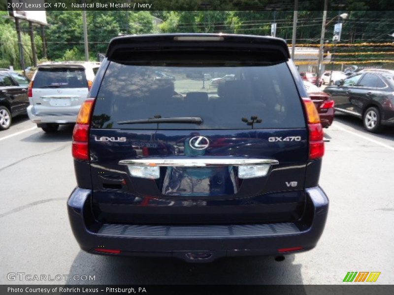 Nautical Blue Metallic / Ivory 2007 Lexus GX 470