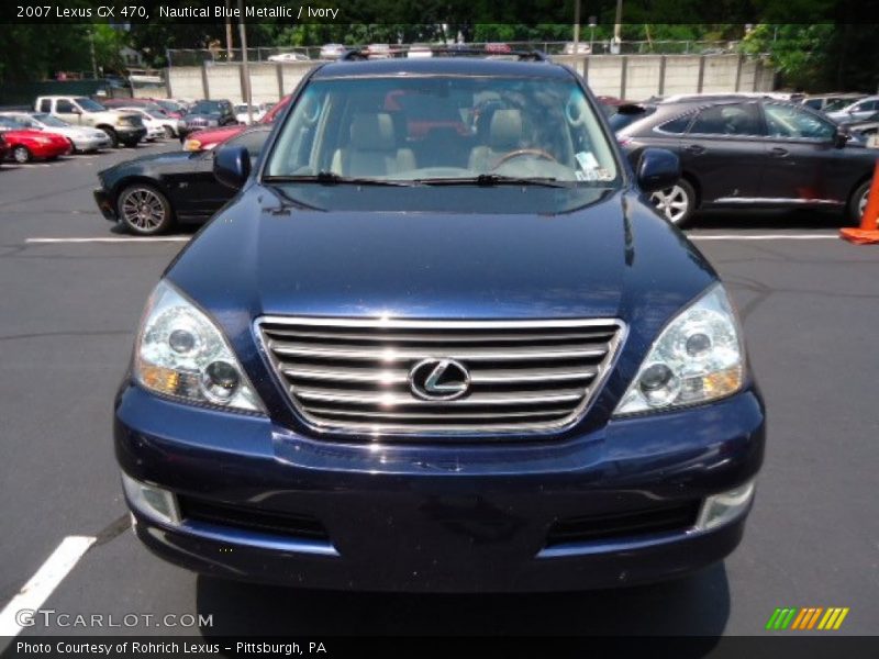 Nautical Blue Metallic / Ivory 2007 Lexus GX 470