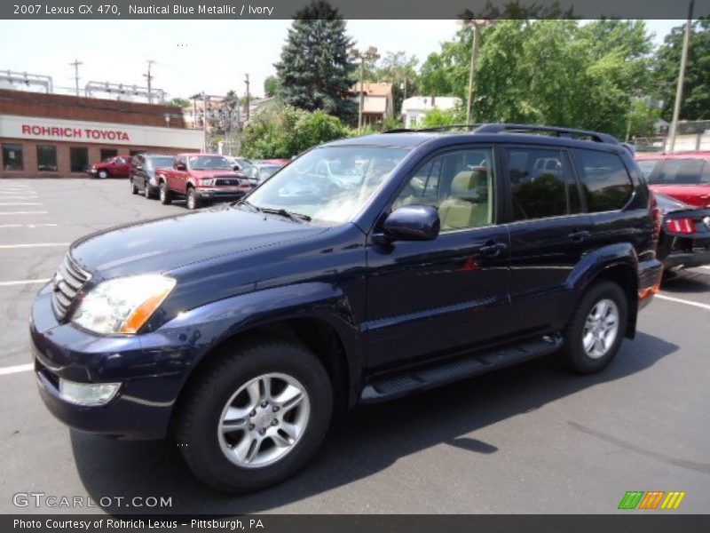 Nautical Blue Metallic / Ivory 2007 Lexus GX 470