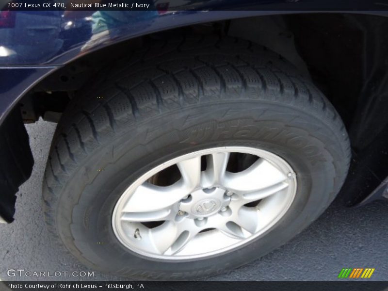 Nautical Blue Metallic / Ivory 2007 Lexus GX 470