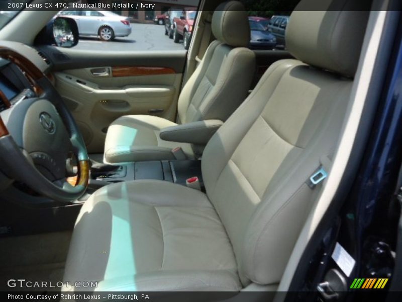  2007 GX 470 Ivory Interior