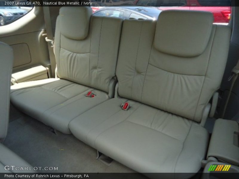 Rear Seat of 2007 GX 470