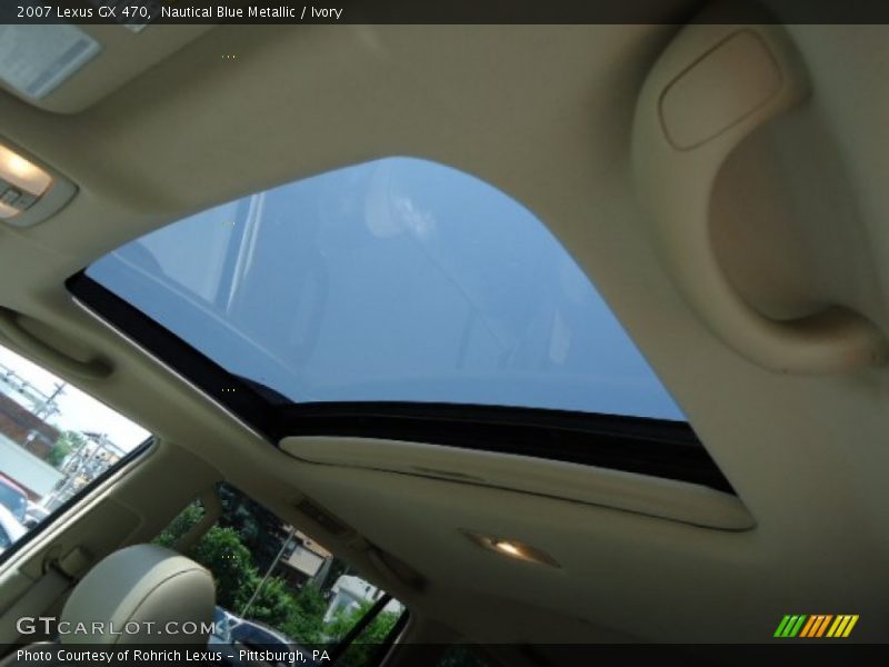 Sunroof of 2007 GX 470