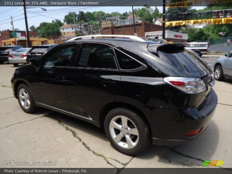 Stargazer Black / Parchment 2011 Lexus RX 350 AWD