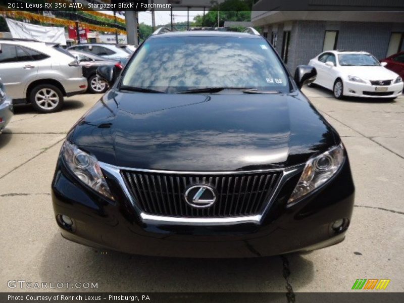 Stargazer Black / Parchment 2011 Lexus RX 350 AWD