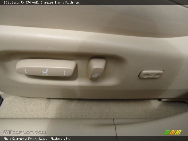 Stargazer Black / Parchment 2011 Lexus RX 350 AWD