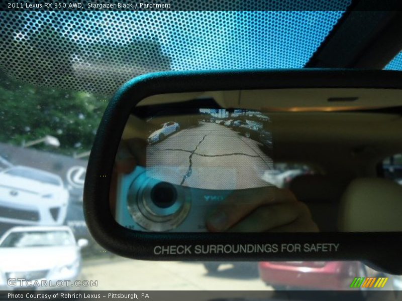 Stargazer Black / Parchment 2011 Lexus RX 350 AWD