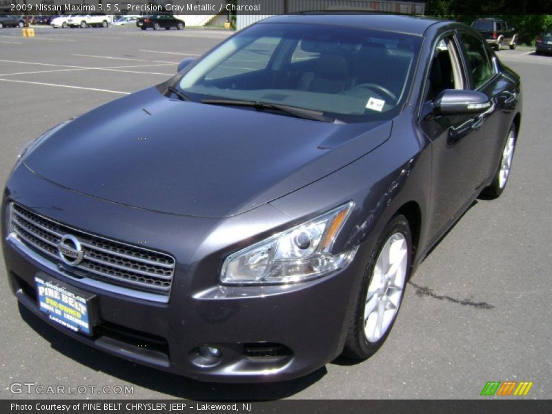 Precision Gray Metallic / Charcoal 2009 Nissan Maxima 3.5 S