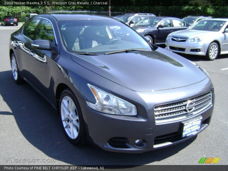 Precision Gray Metallic / Charcoal 2009 Nissan Maxima 3.5 S