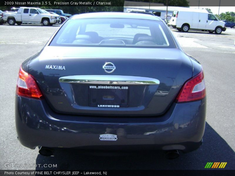 Precision Gray Metallic / Charcoal 2009 Nissan Maxima 3.5 S