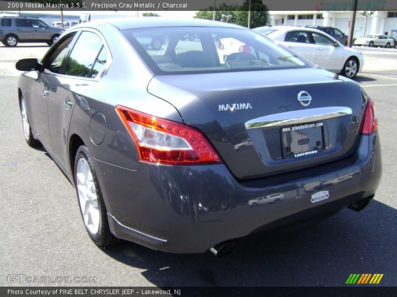 Precision Gray Metallic / Charcoal 2009 Nissan Maxima 3.5 S