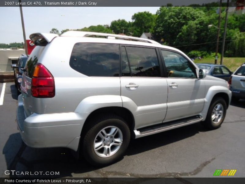 Titanium Metallic / Dark Gray 2007 Lexus GX 470