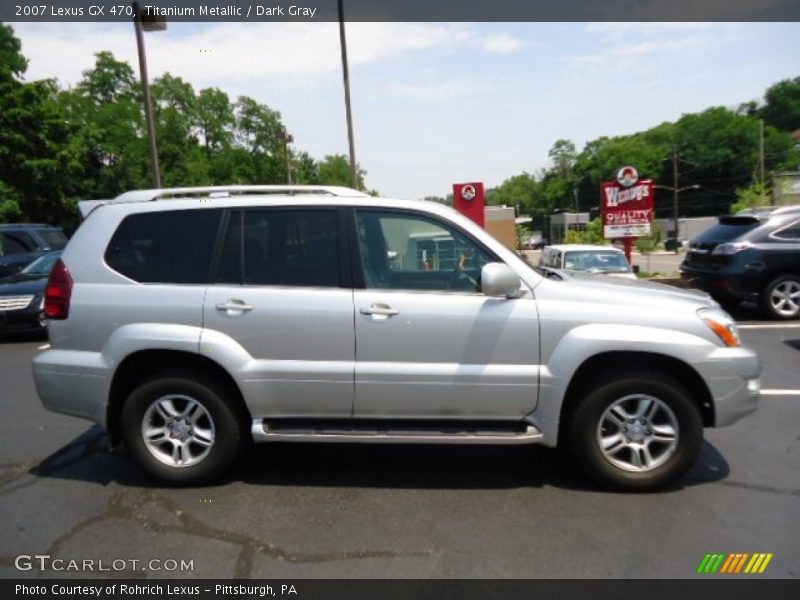 Titanium Metallic / Dark Gray 2007 Lexus GX 470