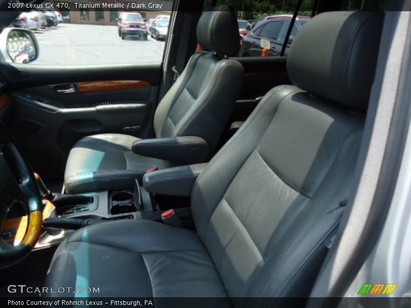 Titanium Metallic / Dark Gray 2007 Lexus GX 470