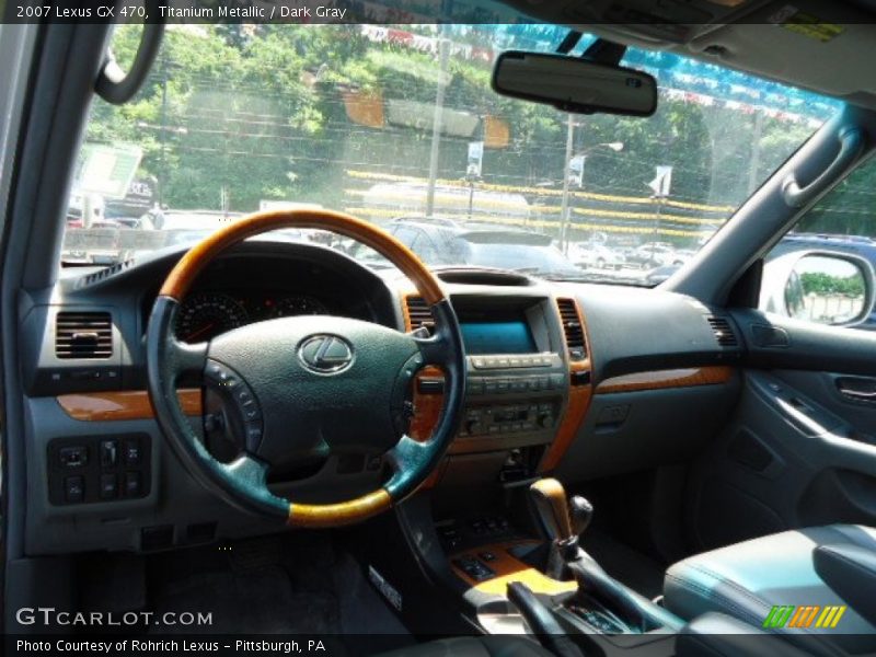 Titanium Metallic / Dark Gray 2007 Lexus GX 470