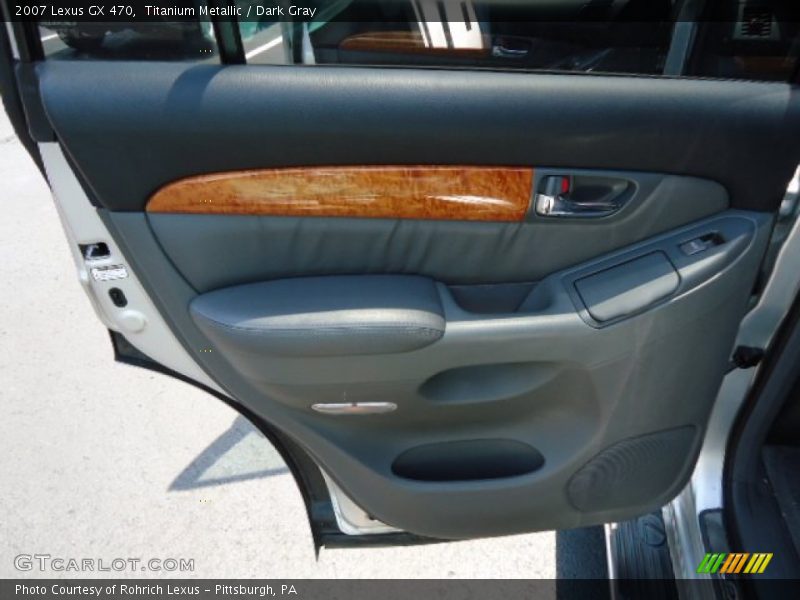 Titanium Metallic / Dark Gray 2007 Lexus GX 470