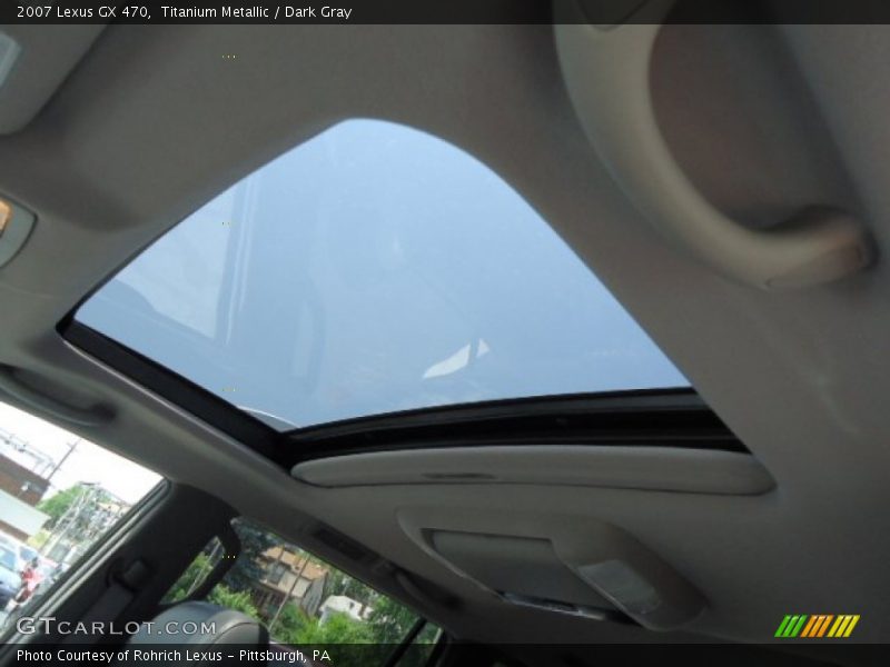 Titanium Metallic / Dark Gray 2007 Lexus GX 470
